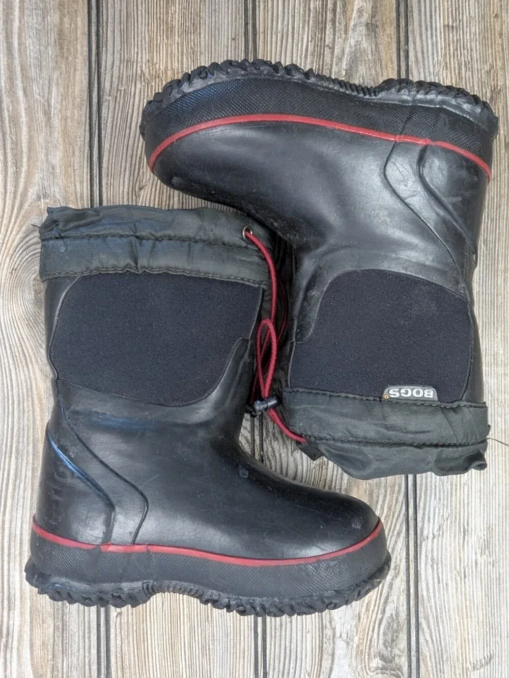 Bogs McKinley Waterproof Insulated Winter Boots Infants Size 9 Black